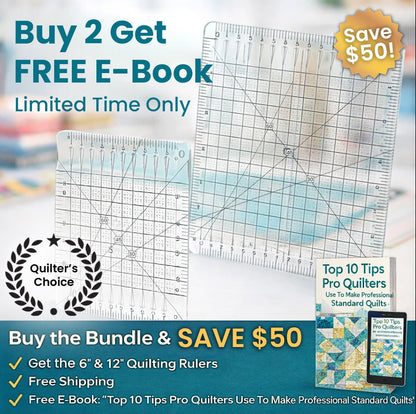 QuiltMaster - 5 in 1 Quilting Ruler