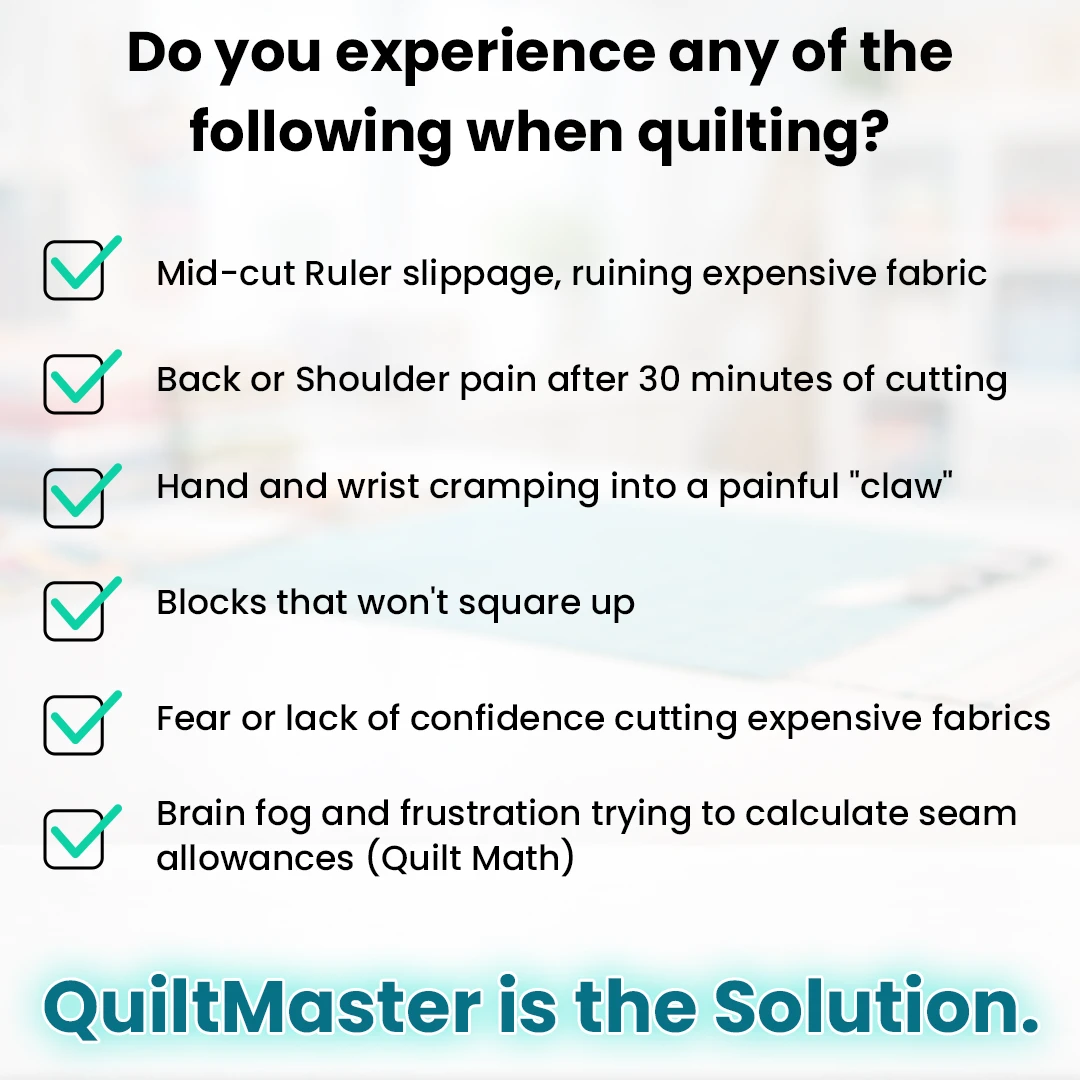 QuiltMaster - 5 in 1 Quilting Ruler