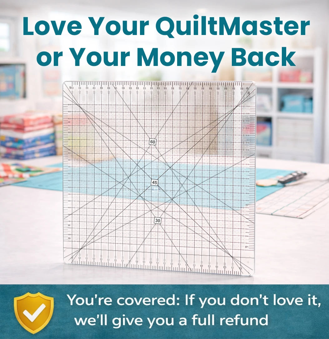 QuiltMaster - 5 in 1 Quilting Ruler