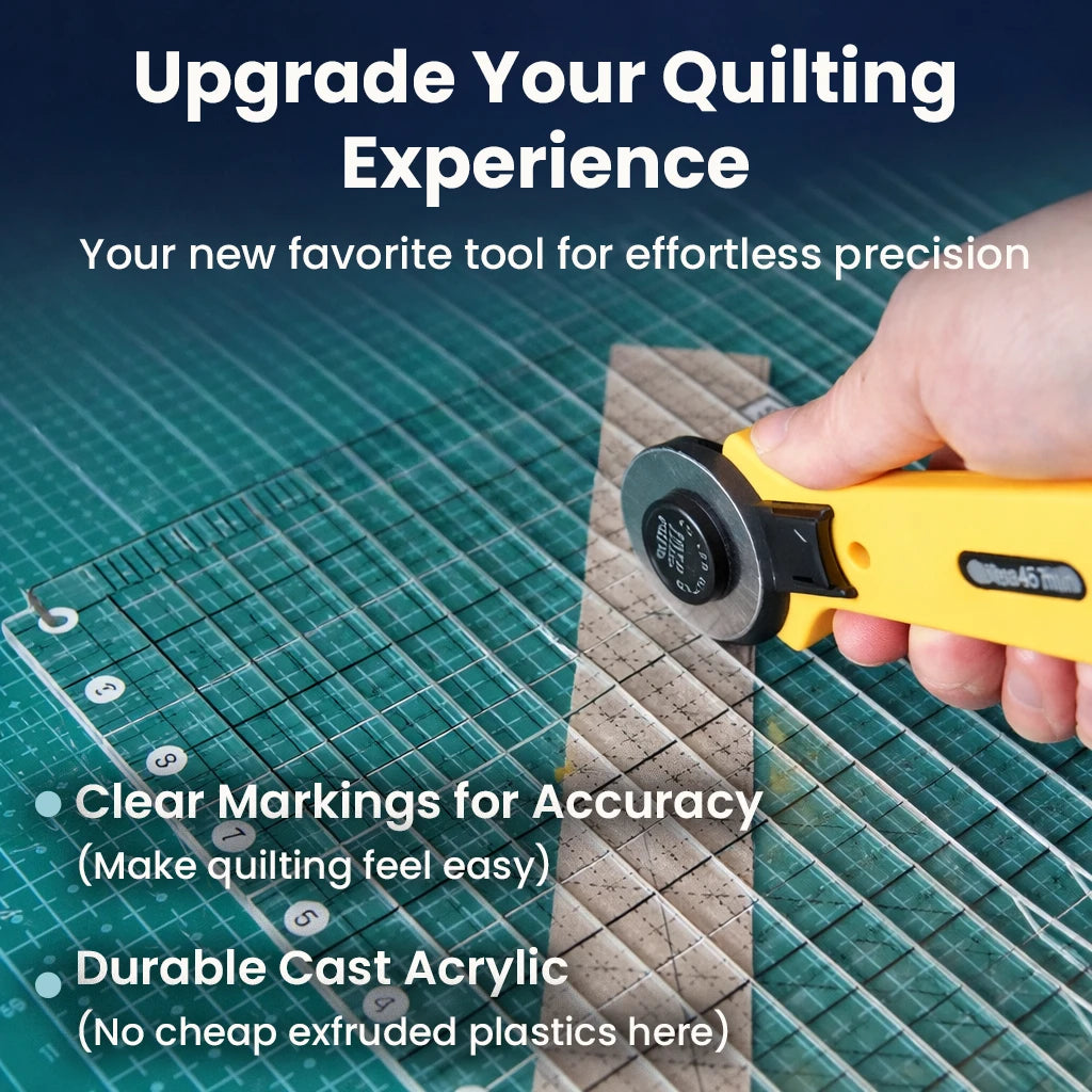 QuiltMaster - 5 in 1 Quilting Ruler